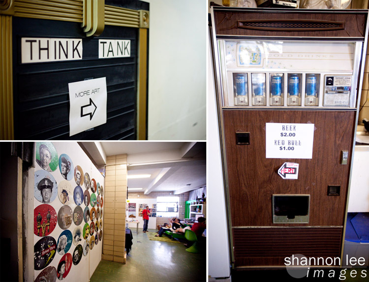 think tank brewery art walk