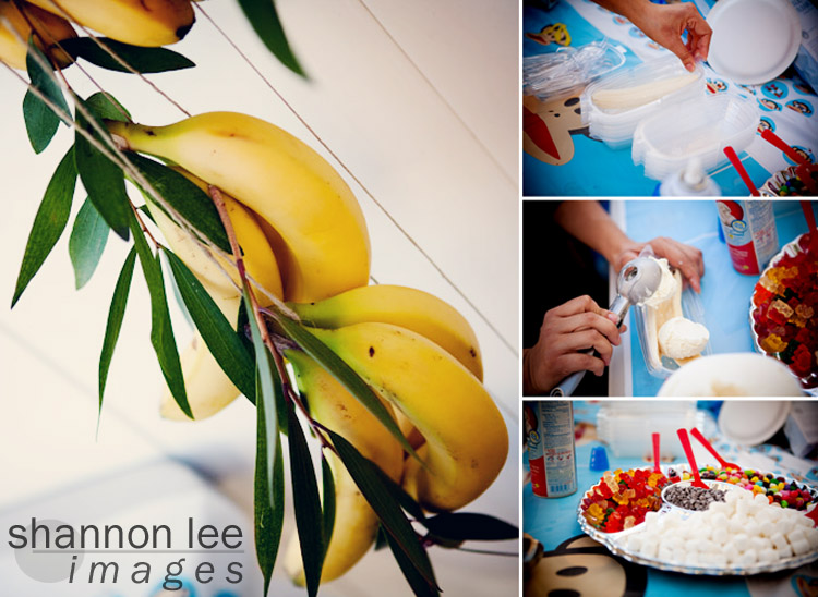 banana split bar banana split bar
