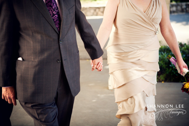 holding hands