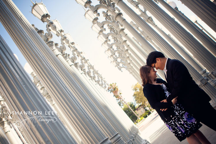lacma engagement session