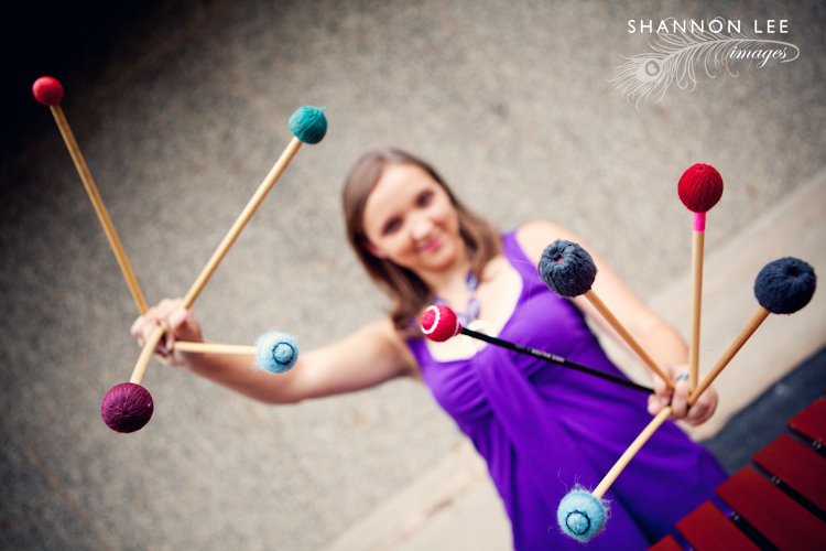 marimba senior photography