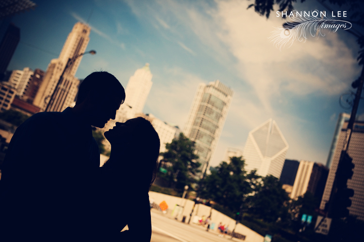 chicago engagement session