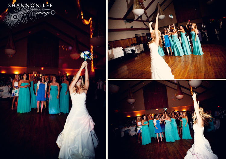 bouquet toss