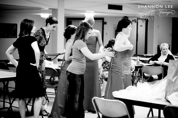 girls getting ready