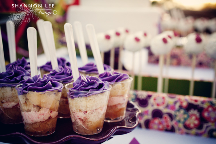 wedding dessert table
