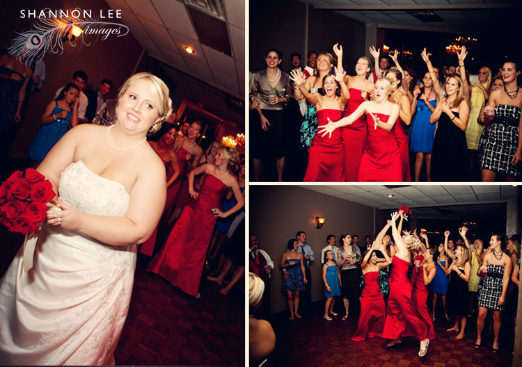 bouquet toss