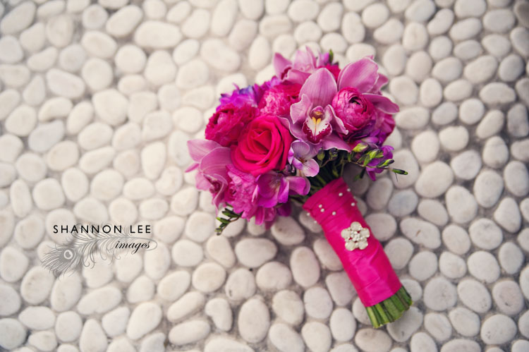 hot pink bouquet