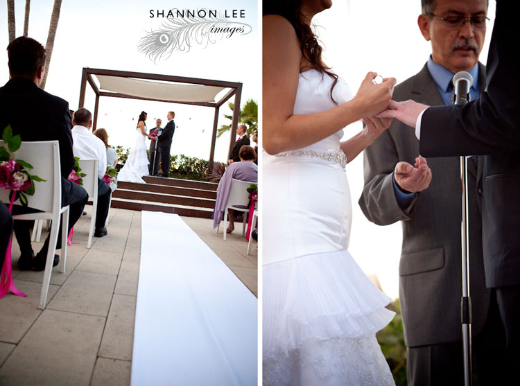 outdoor wedding ceremony