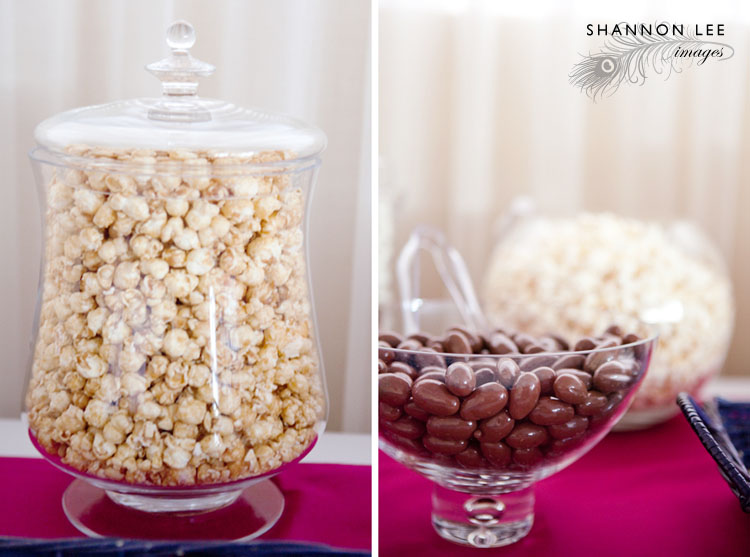 wedding candy bar details