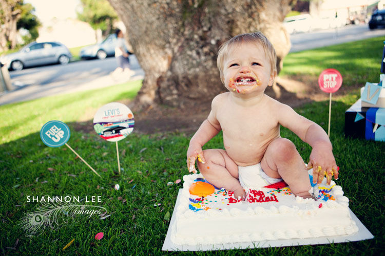 baby in a cake