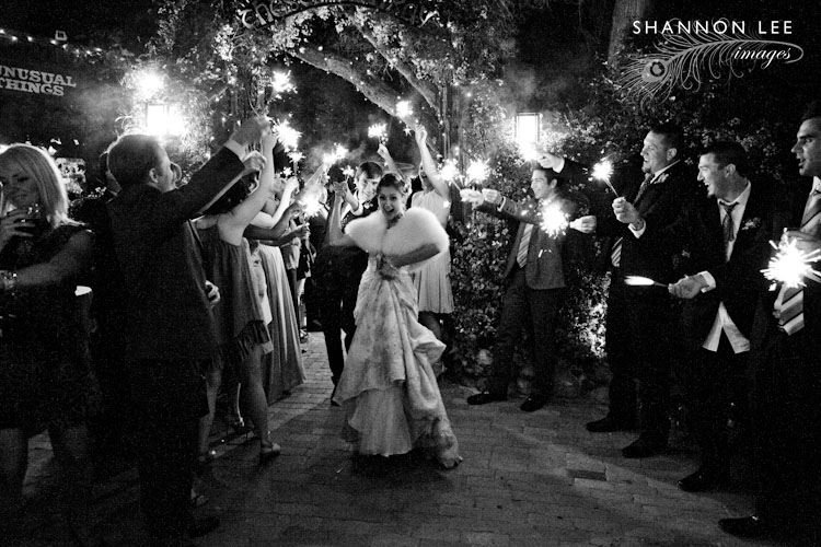 sparkler send off