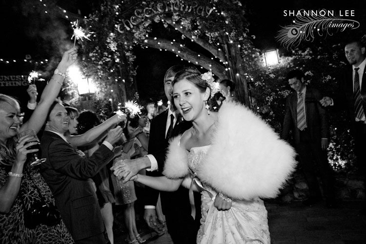 sparkler send off