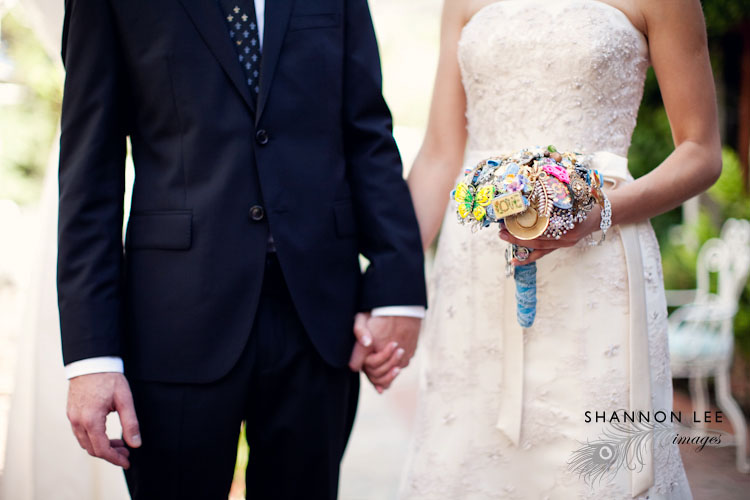vintage bride and groom