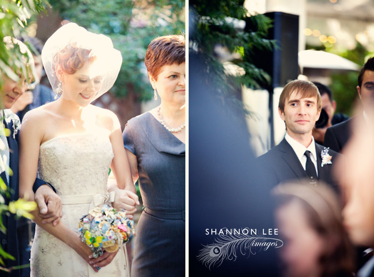 outdoor wedding ceremony