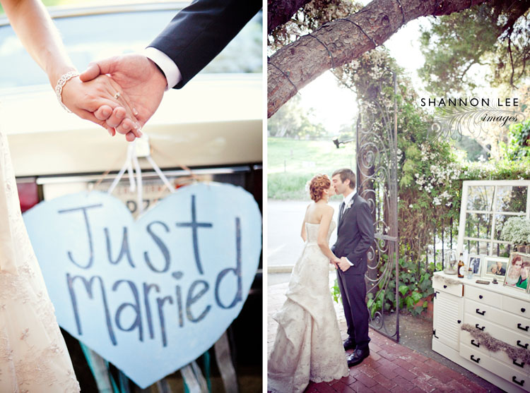 just married