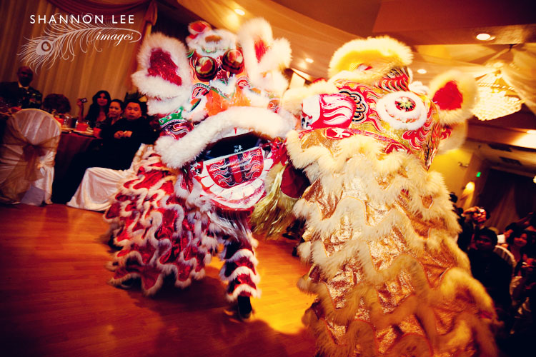 chinese lion dance