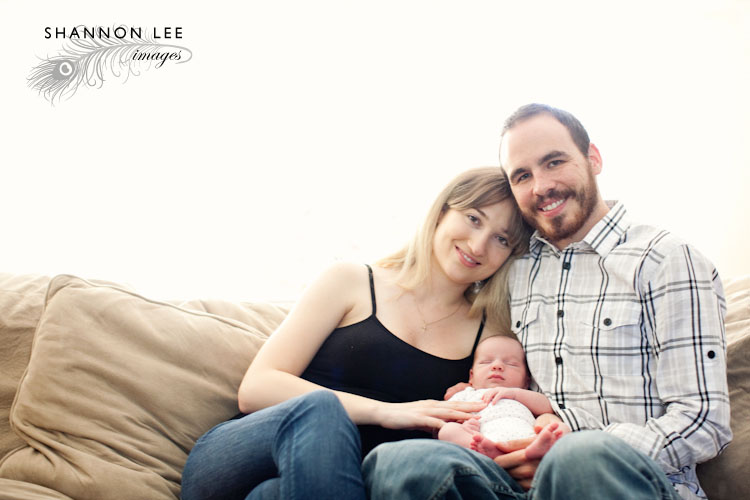newborn family session