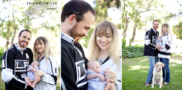los angeles kings hockey family