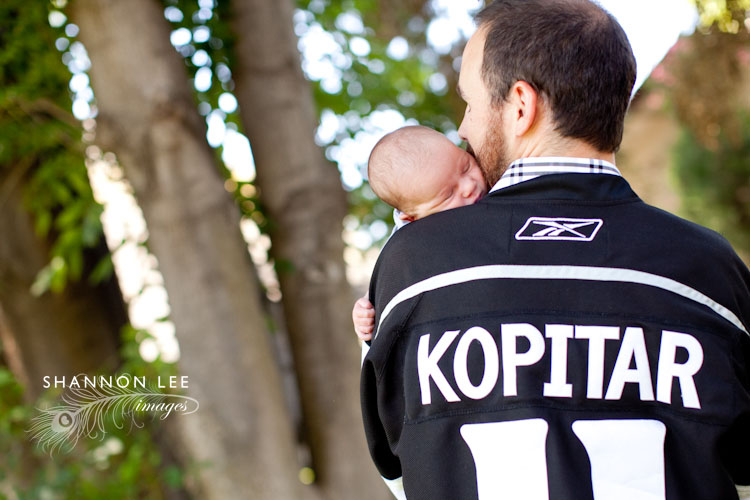 los angeles kings kopitar newborn