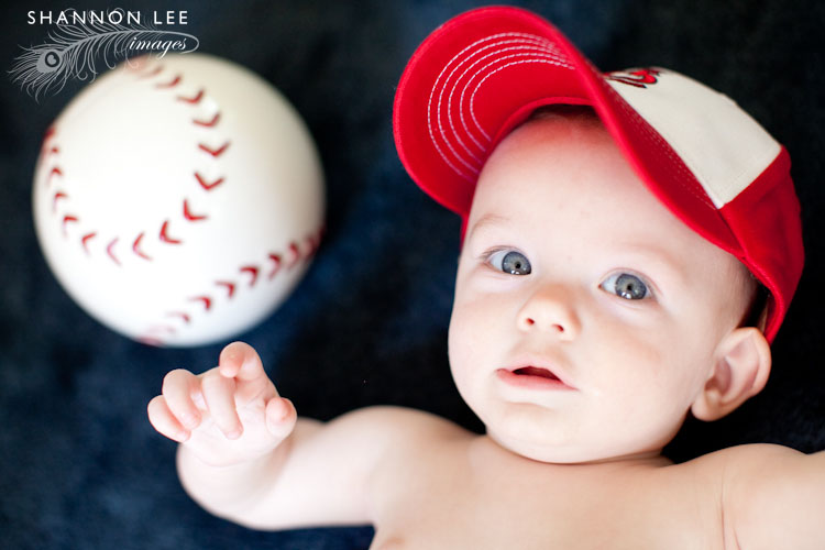 baseball baby session