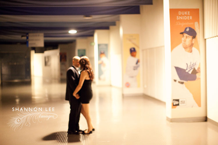 dodger stadium couple photography