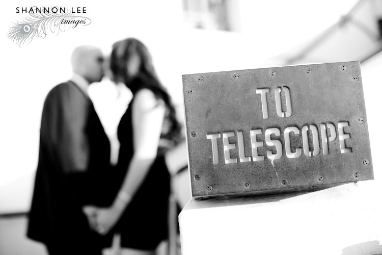 griffith observatory engagement session