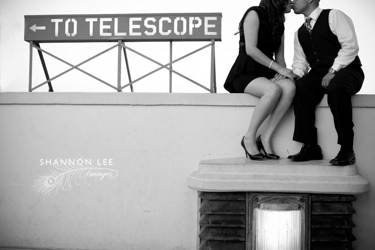 griffith observatory engagement photographer