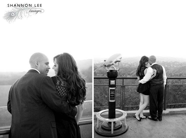 los angeles griffith observatory engagement photography