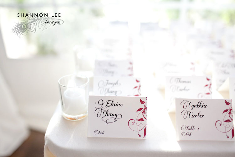 vineyard wedding details