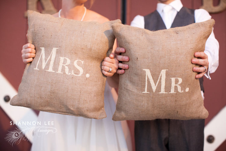 mr and mrs pillows