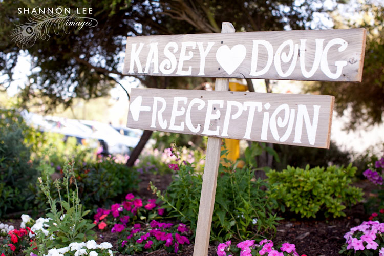 rustic wedding reception