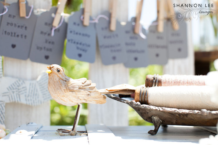 rustic wedding details
