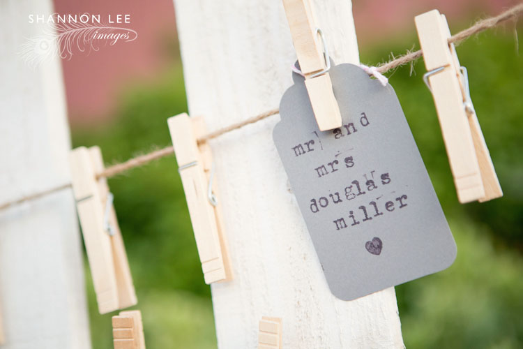 rustic wedding details