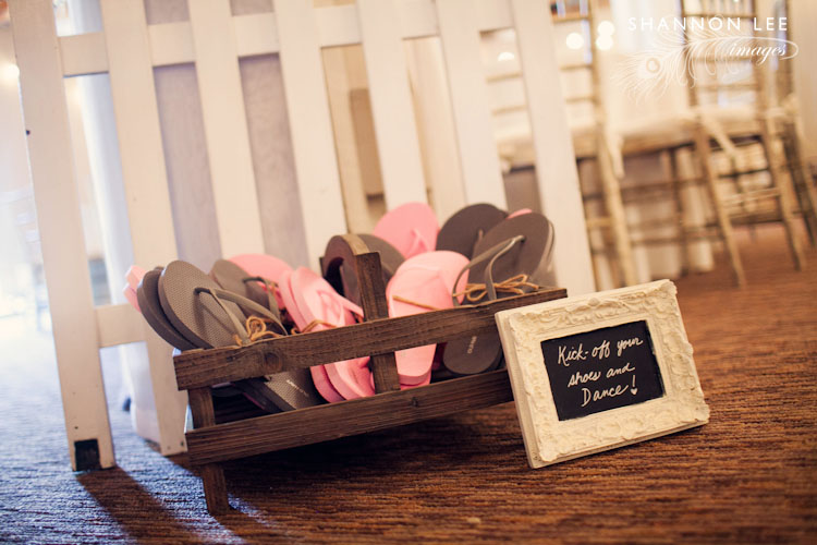 wedding flip flops