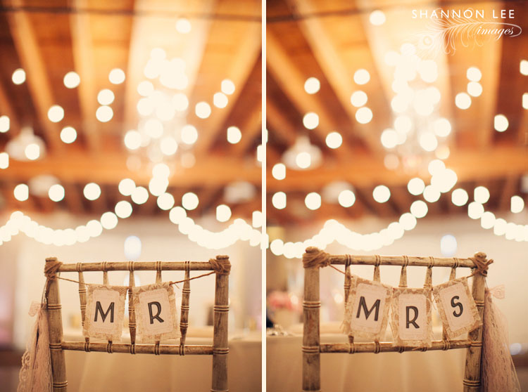 rustic barn wedding reception