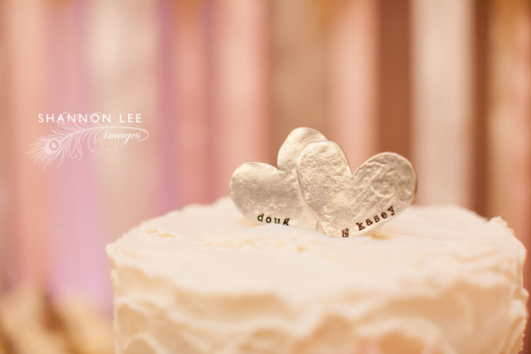 rustic wedding cake topper