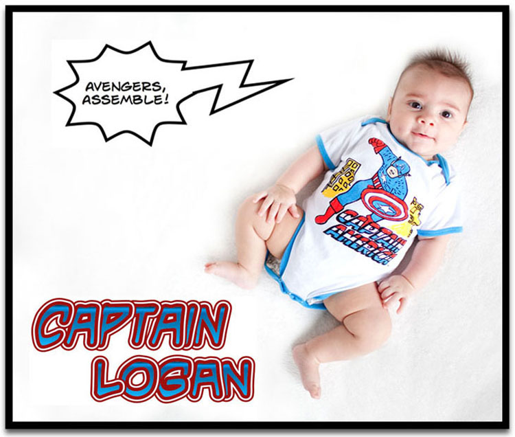 captain america baby