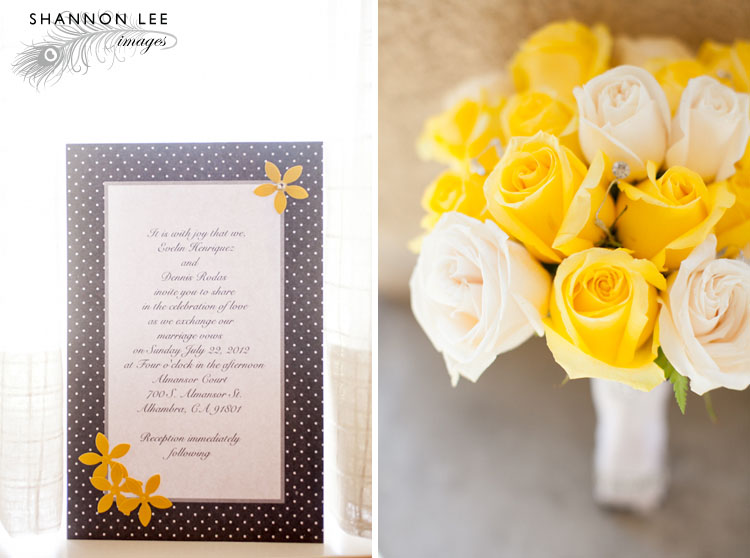 yellow rose bouquet