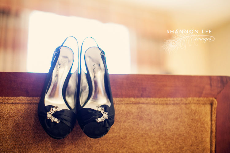 black wedding shoes