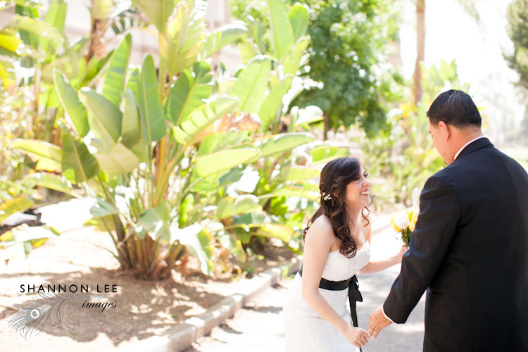 wedding first look