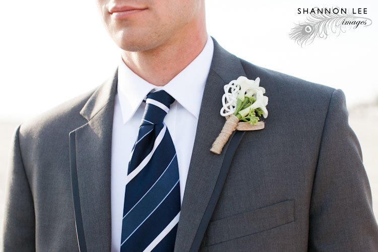 unique wedding boutonniere