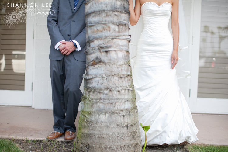 unique wedding first look