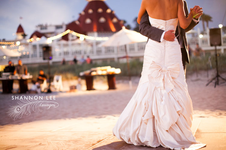 hotel del coronado wedding reception
