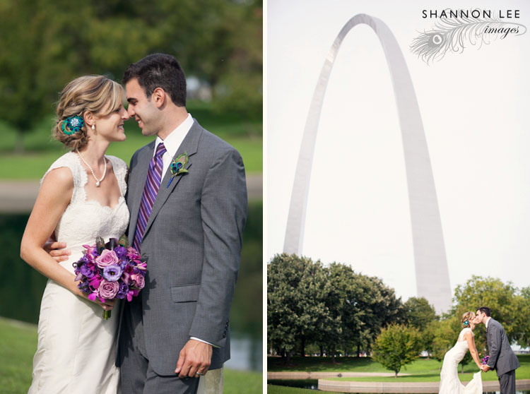 arch wedding photography