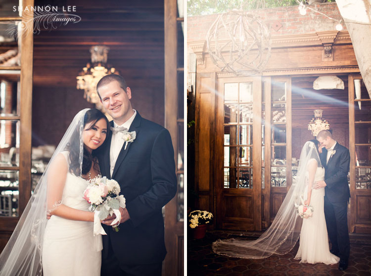 wedding at carondelet house los angeles