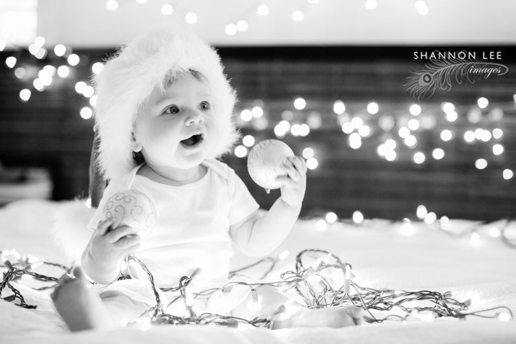 burbank christmas baby photographer