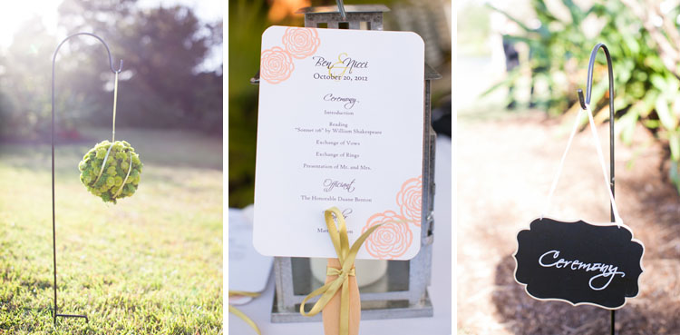 unique wedding ceremony details