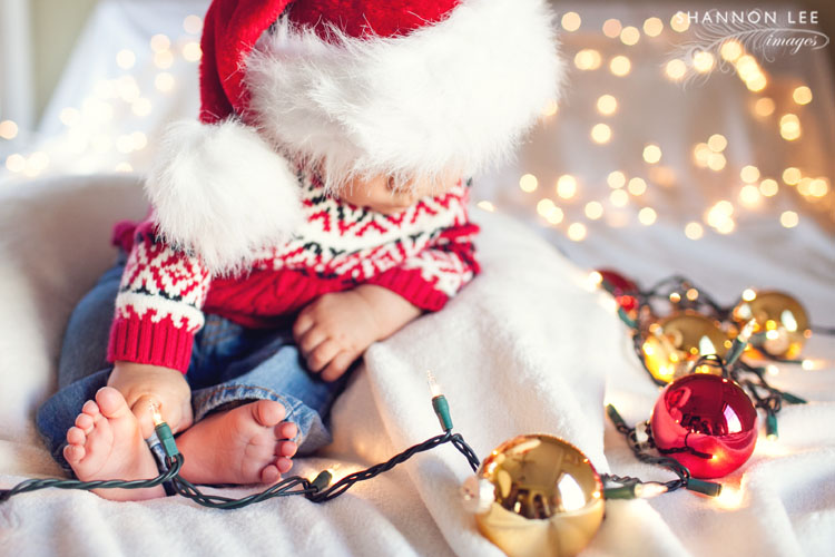holiday baby photography