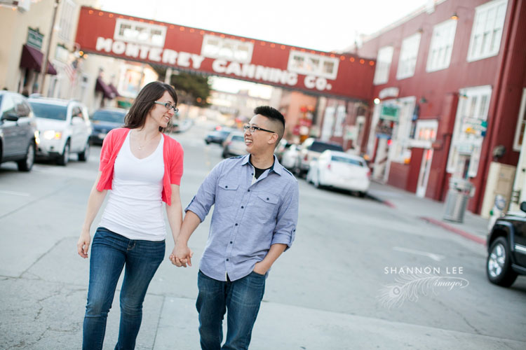 canary row engagement photographer