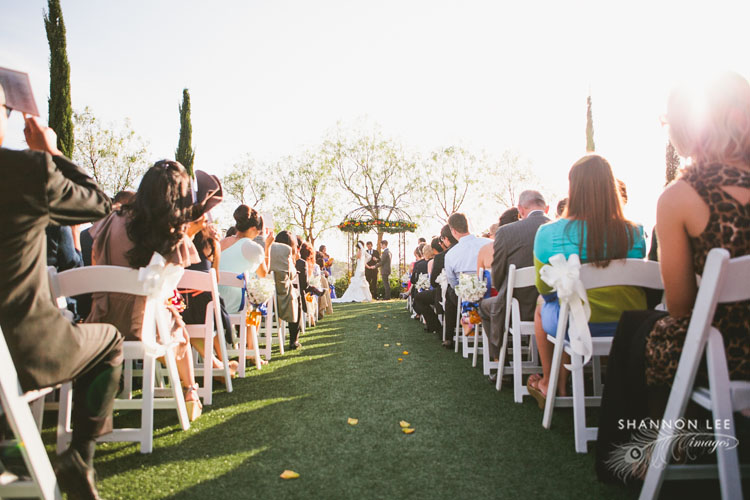 falkner winery wedding ceremony